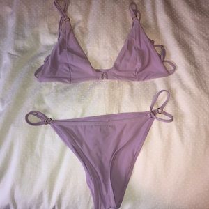 Pac sun light purple bikini